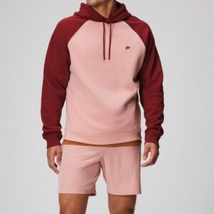 Fabletics Pink and Red Hoodie